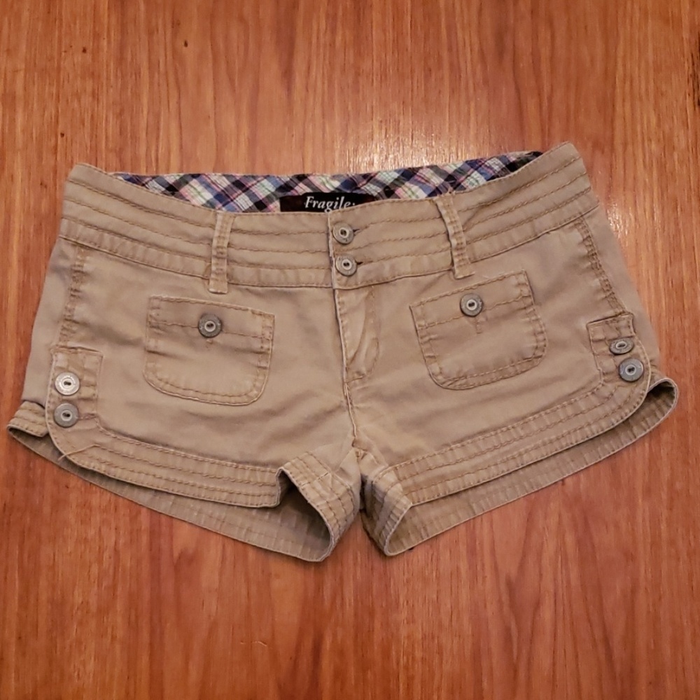 Khaki shorts